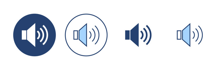 Speaker icon vector. volume sign and symbol. loudspeaker icon. sound symbol