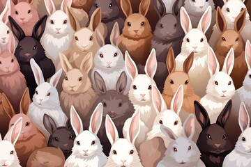 rabbits background