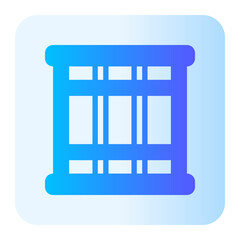 prison gradient icon