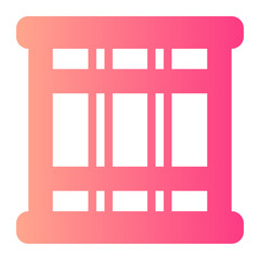prison gradient icon