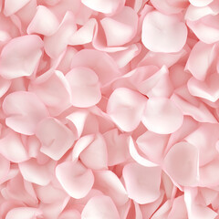Fototapeta premium soft pink rose petals as a seamless pattern. High quality photo