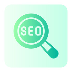 search engine optimization gradient icon