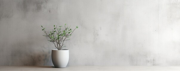 A high-quality photograph that captures the simplicity and sophistication of a plain wall texture,...
