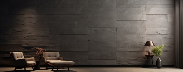 A realistic and well-lit image showcasing the elegance of a high-end wall texture, emphasizing its...