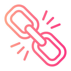 link gradient icon