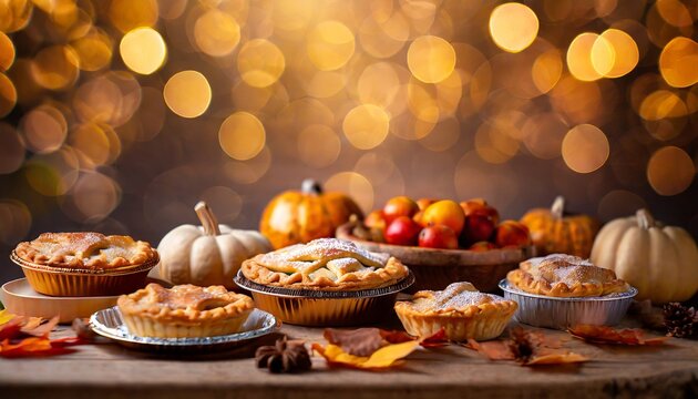 a Thanksgiving and fall background