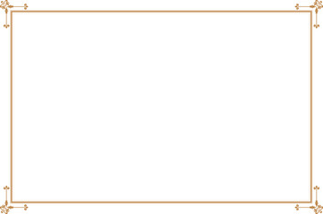 Elements of ornate vintage frames. Gold on white classic calligraphy swirls, floral motifs. Design print for greeting cards, wedding invitations, restaurant menu, royal certificates. Set 69