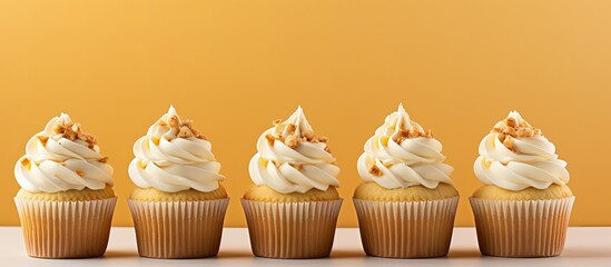Cupcakes made with bananas
