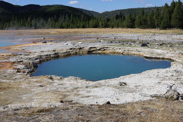 Hot Pool in Yellowstone