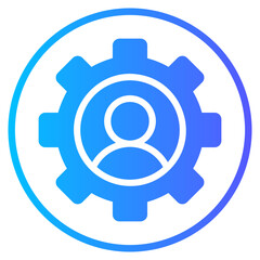 manager gradient icon
