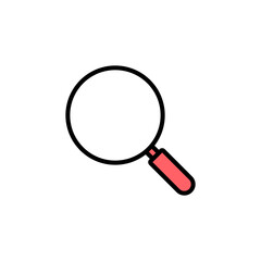 Search icon set illustration. search magnifying glass sign and symbol