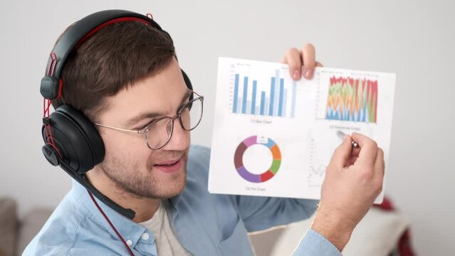 working from hope counting money doing charts figuring out work strategies and having new ideas