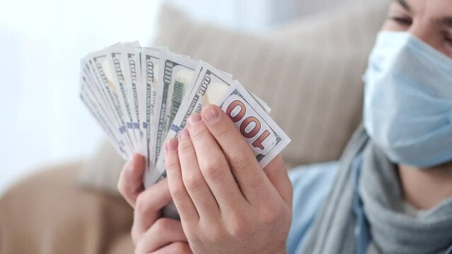 working from hope counting money doing charts figuring out work strategies and having new ideas