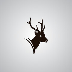 deer head vector