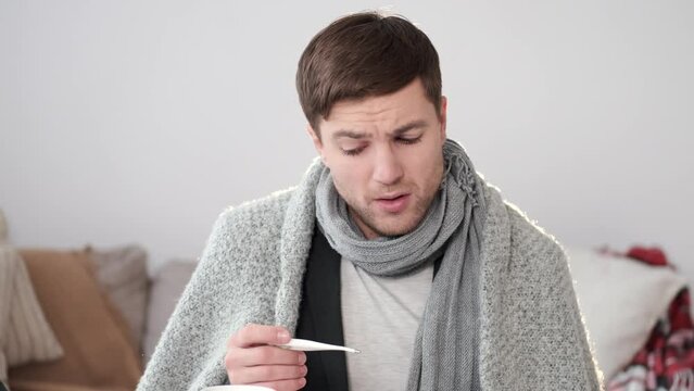 work from home putting the mask on and snesing 