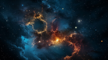 Obraz premium stars in the outer space