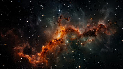 Fototapeta na wymiar stars in the outer space