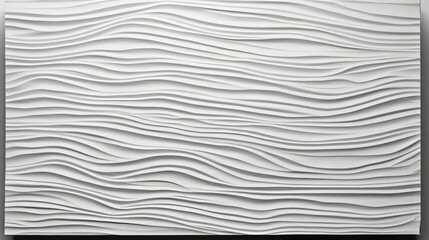 White background with elements of waves in a fantastic abstract design,
