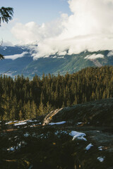lake in the mountains