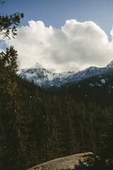lake in the mountains
