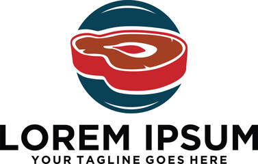 Meat Lovers Market logo design