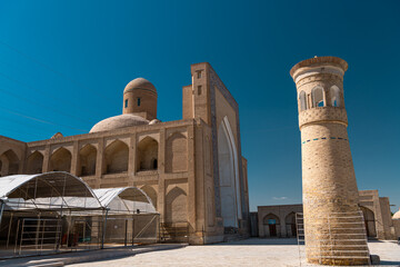 Fototapeta premium Historical mosque and religious complex of Chor Bakr, Bukhara, Uzbekistan.