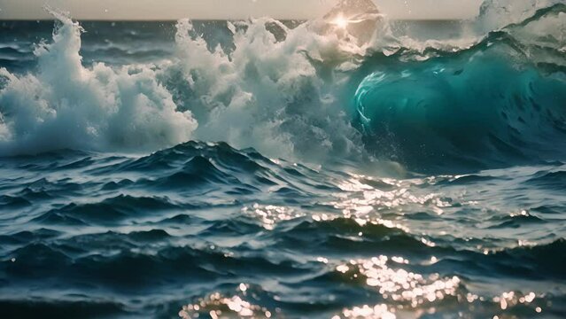 Waves ethereal energy glitter swirl, tinged with shades aquamarine indigo colors Aquarius. they move flow, they emit sense liberation individuality, reminding embrace authenticity