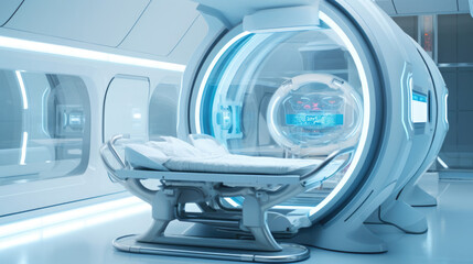 Futuristic neonatal intensive care unit