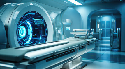 Advanced diagnostic machinery in a clinical setting