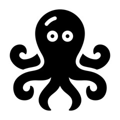 octopus Solid icon