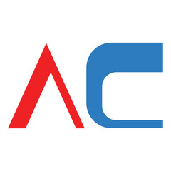 ac letter logo