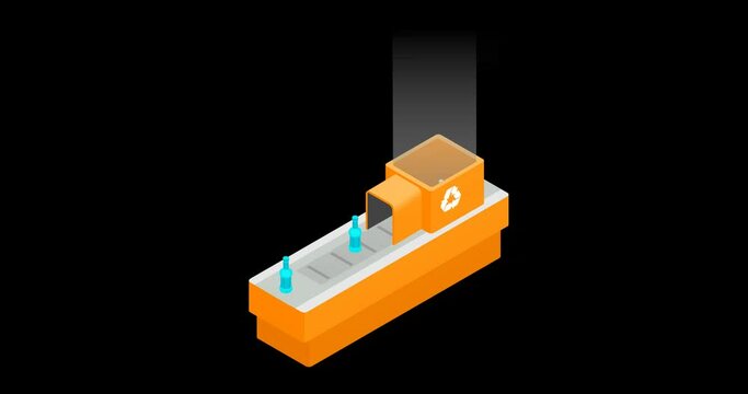 Recycle bottle waste with advanced technology