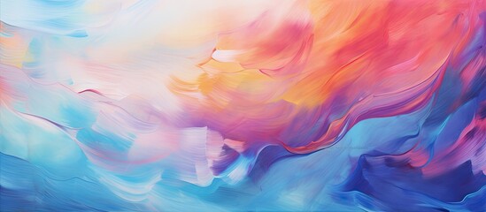 Abstract background with beautiful acrylic color painting