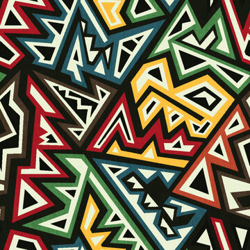 Navaho geometric. Seamless pattern