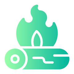 bonfire gradient icon