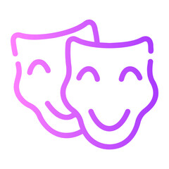 costume Line Gradient Icon