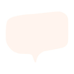 Callout Dialog Flat Element 