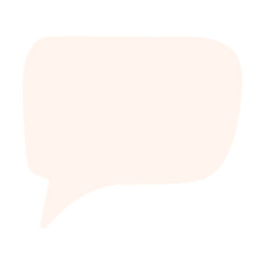 Callout Dialog Flat Element 