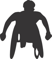 The disabilities man PNG  07