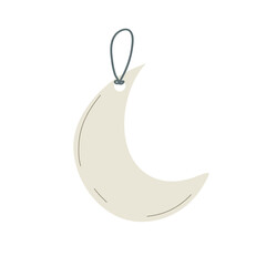 cute handdrawn minimalist paper tag