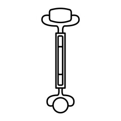 face rolling hand drawn