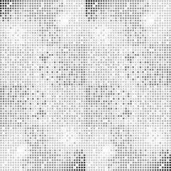 Vector chaotic squares mosaic halftone pattern background