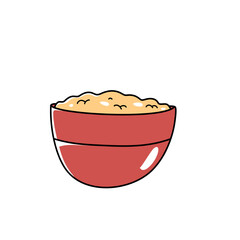 rice in a bowl