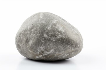 stone on white. Generative AI