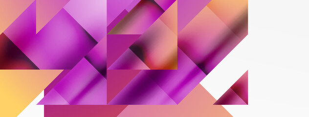 Captivating vector abstraction. Triangles interlock in mesmerizing dance, crafting dynamic geometric backdrop. Fusion of shapes and angles creates artful symphony of modern design