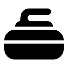 Curling Stone Icon