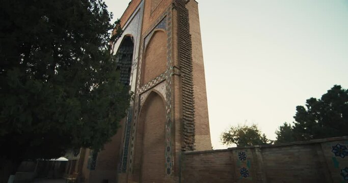 Samarkand, Amir Temur (Tamerlane) Mausoleum Uzbekistan built in 1404, video 39 of 46