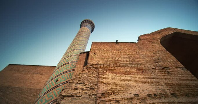 Samarkand, Amir Temur (Tamerlane) Mausoleum Uzbekistan built in 1404, video 30 of 46