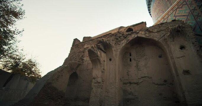 Samarkand, Amir Temur (Tamerlane) Mausoleum Uzbekistan built in 1404, video 2 of 46
