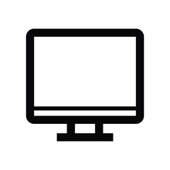 Monitor vector icon